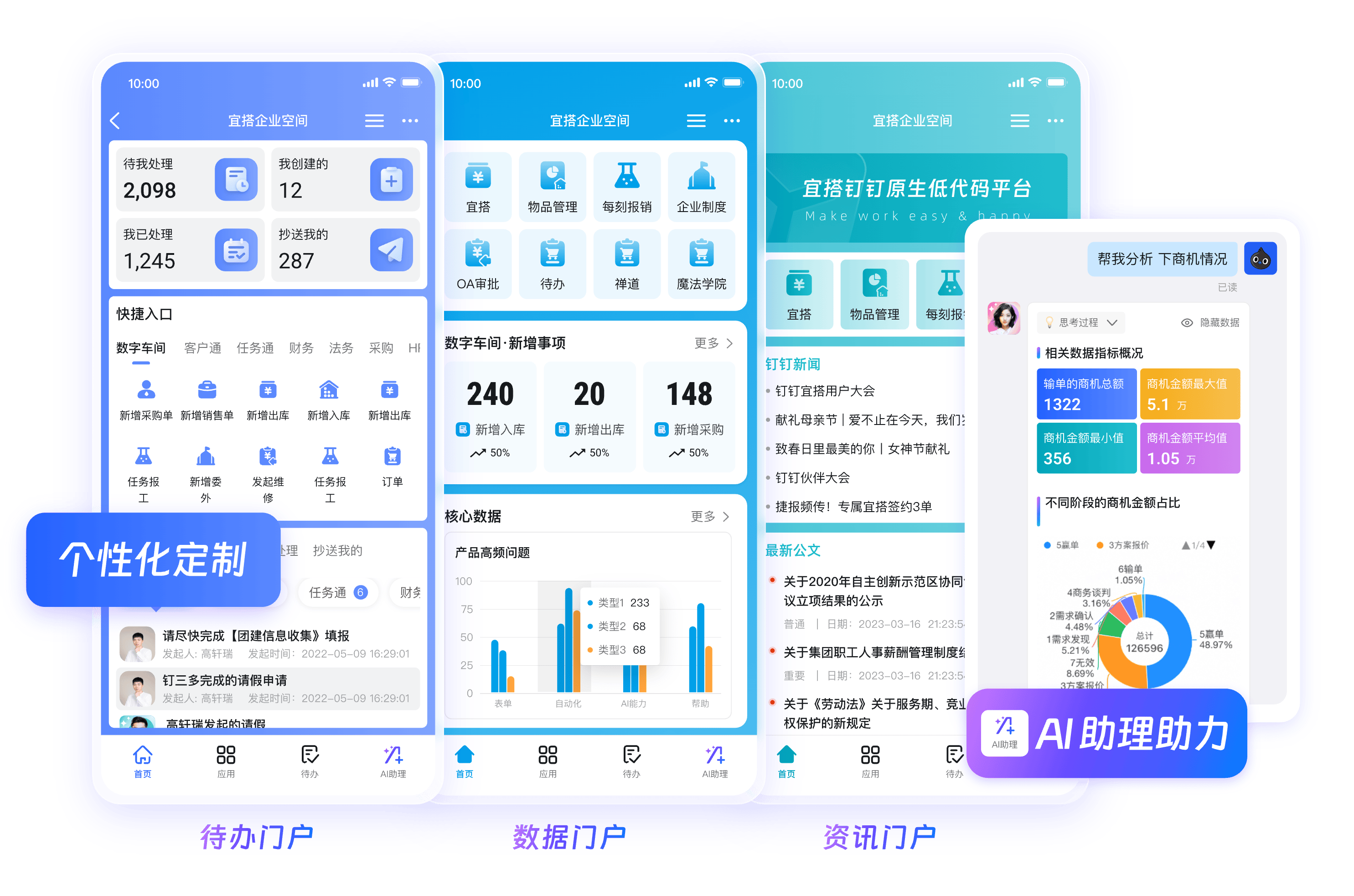 钉钉AI会议纪要产品界面